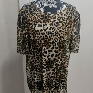 A love story Cheetah print shirt